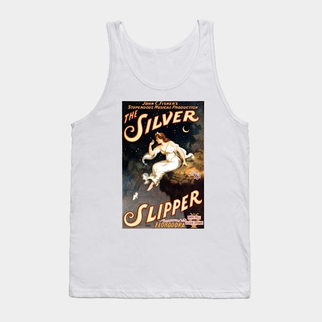 The Silver Slipper Tank Top by fiorellaft